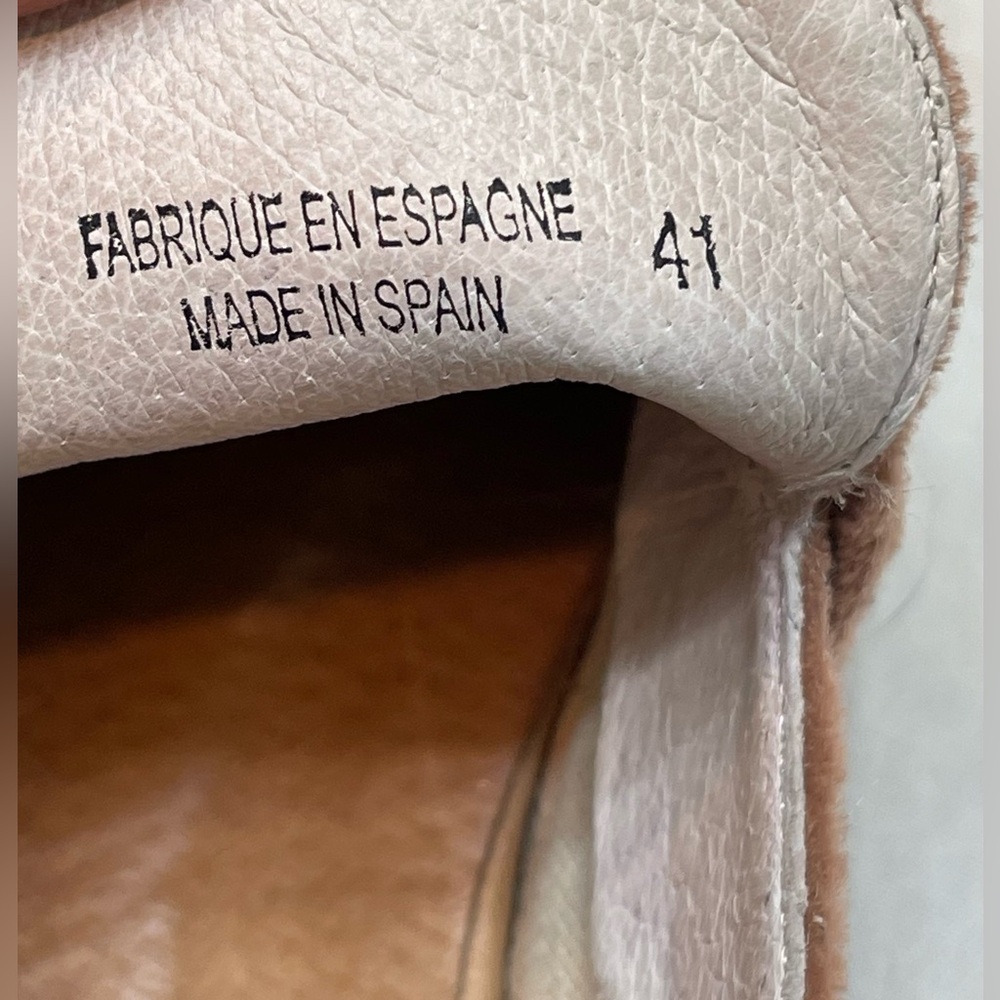 Free People 'At Ease' loafer mule pink velvet women’s EU 41 US 10 - Picture 6 of 7
